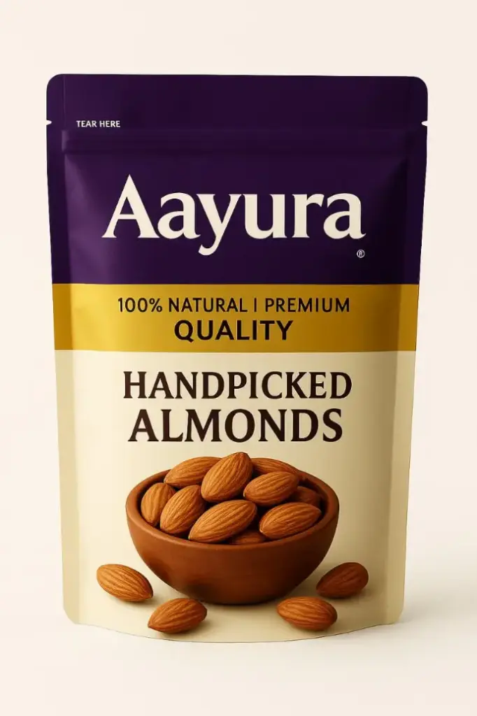 AAYURA BADAM – Pure Premium Almonds (250g)