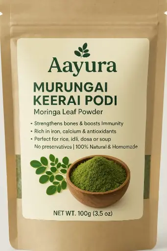 Aayura Murungai Keerai Podi  100g